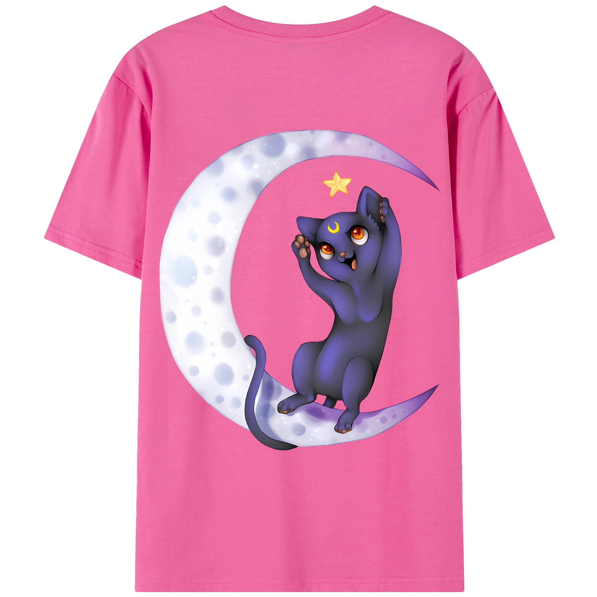 （画像用） 美少女戦士セーラームーン Sailor Moon レディース半袖Tシャツ(バックプリント)